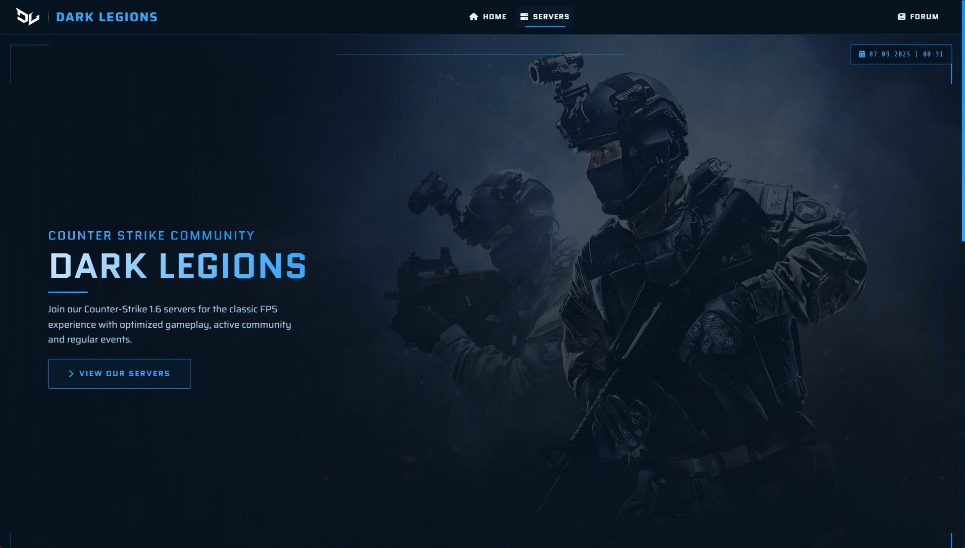 DarkLegions Server Stats